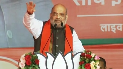 Amit Shah addressing a public meeting. (HT File Photo) Amit Shah addressing a public meeting. (HT File Photo)