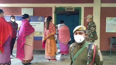 A total of 92 candidates, including 2 women candidates, are in the fray in the second phase polling of Manipur assembly elections. (PTI) A total of 92 candidates, including 2 women candidates, are in the fray in the second phase polling of Manipur assembly elections. (PTI)