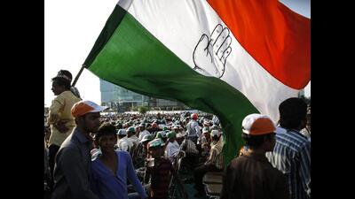 Shivani, the daughter of minister Vijay Wadettiwar, and Abhijit Chavan, the grandson of former minister Madhukarrao Chavan, are in the fray for the general secretary’s position. (REUTERS)