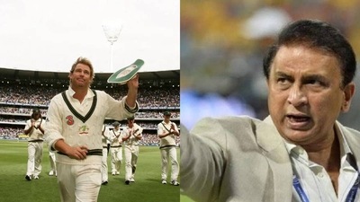 Shane Warne; Sunil Gavaskar