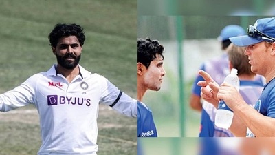 Ravindra Jadeja scored a century in the first Test against Sri Lanka Ravindra Jadeja scored a century in the first Test against Sri Lanka