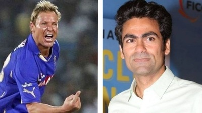 Shane Warne dies- Mohammad Kaif shares heartwarming anecdote with former Rajasthan Royals teammate during IPL 2008. (HT COLLAGE) Shane Warne dies- Mohammad Kaif shares heartwarming anecdote with former Rajasthan Royals teammate during IPL 2008. (HT COLLAGE)