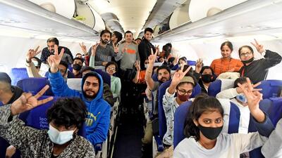 Among the disturbing reports pouring in from besieged Ukraine are heart-wrenching videos, photographs and testimonies of students trying to escape war-torn Ukraine. (representative Image/HT )