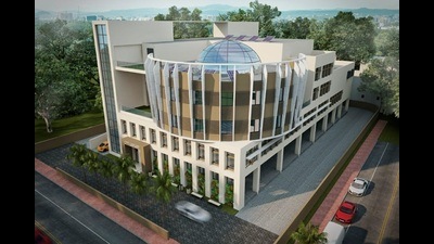 Concept design of ‘Swatantryaveer Savarkar City Library’ (HT PHOTO)