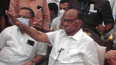 Sharad Pawar said recently when he undertook a Metro ride, the work was still incomplete. “The Prime Minister will be inaugurating an incomplete Metro project,” he said. (HT PHOTO) Sharad Pawar said recently when he undertook a Metro ride, the work was still incomplete. “The Prime Minister will be inaugurating an incomplete Metro project,” he said. (HT PHOTO)