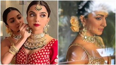 Kiara Advani shares pictures from her sister Ishita Advani's wedding day. Kiara Advani shares pictures from her sister Ishita Advani's wedding day.