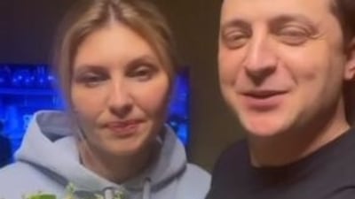 Ukraine's First Lady Olena Zelenska has started a Telegram channel during the war time where people can find verified answers.