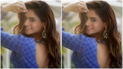 Aamna accessorised her look for the day in gold and emerald jhumkas from the shelves of Tyaani Jewellery and Satyani Fine Jewels. (Instagram/@aamnasharifofficial)