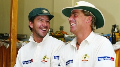 Ricky Ponting (L) with Shane Warne. (Twitter/Ricky Ponting) Ricky Ponting (L) with Shane Warne. (Twitter/Ricky Ponting)