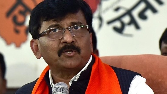 Shiv Sena's Sanjay Raut launched a fresh attack on Saturday. (HT File) (HT_PRINT)