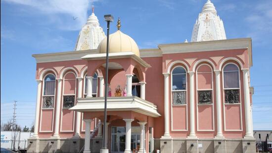 The Hindu Heritage Centre in Mississauga, which is among the temples in the Greater Toronto Area that were broken into earlier this year. (Courtesy: Hindu Heritage Centre)