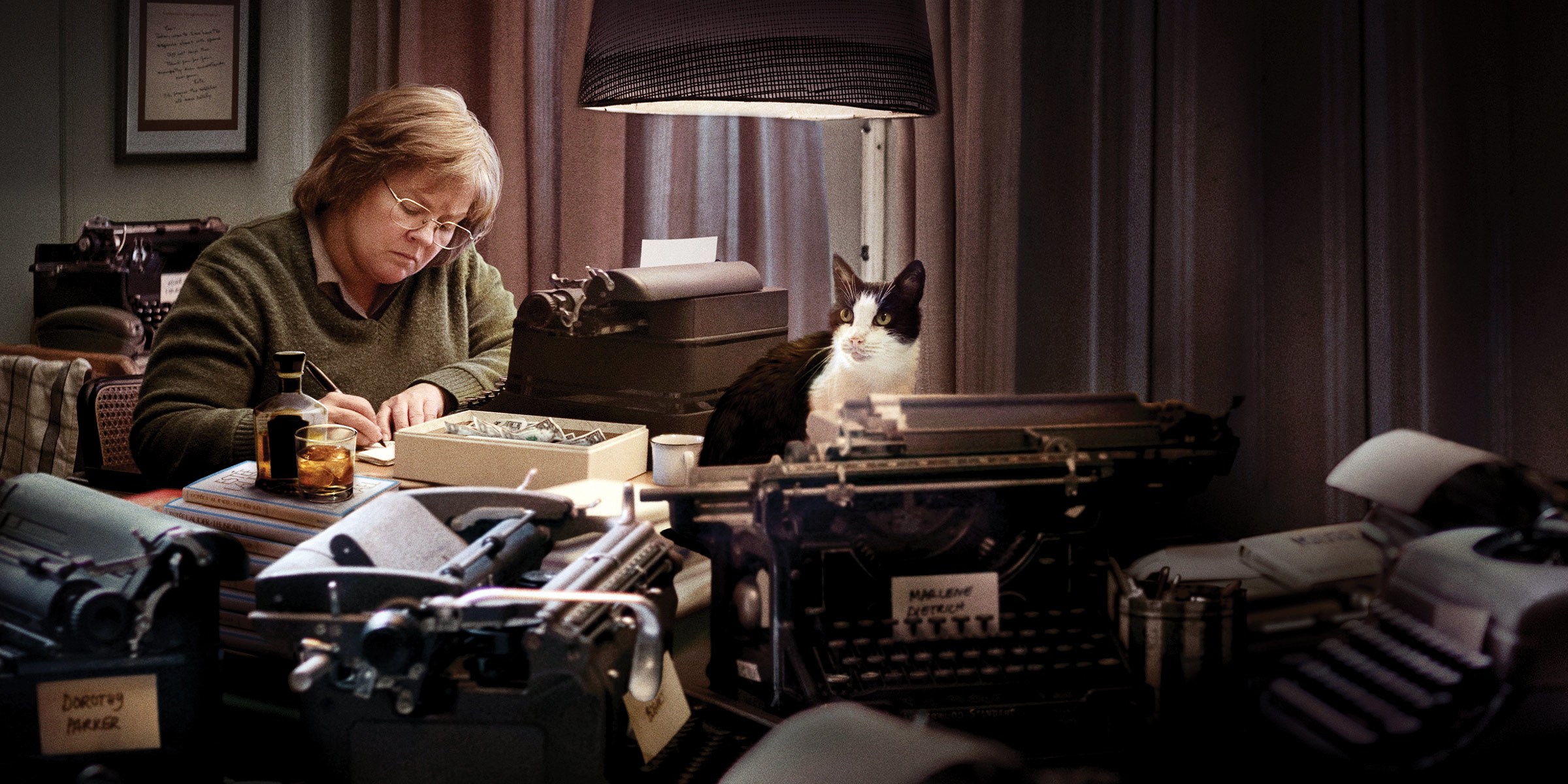 In Can You Ever Forgive Me?, Melissa McCarthy is masterful as Lee Israel, a broke but talented writer who fakes letters from famous literary figures as she struggles to stay afloat.
