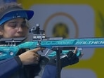 Indian shooters Shriyanka (in frame), Akhil win bronze ISSF World Cup in Cairo Indian shooters Shriyanka (in frame), Akhil win bronze ISSF World Cup in Cairo