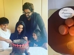 Allu Arjun shares family picture with wife Sneha Reddy on their 11th wedding anniversary. Allu Arjun shares family picture with wife Sneha Reddy on their 11th wedding anniversary.