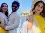 Disha Parmar and her husband Rahul Vaidya escaped to Udaipur, the City of Lakes, to enjoy a romantic getaway. The Bade Achhe Lagte Hain 2 actor took to Instagram to share pictures from the holiday with her 1.8 million-strong online family. The images show the couple dressed in traditional ensembles for the photoshoot, done at a luxurious resort in Udaipur.(Instagram/@dishaparmar)