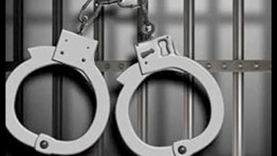 Police have arrested four persons, including two employees of a petrol pump, for faking a robbery to cover up embezzlement of funds.