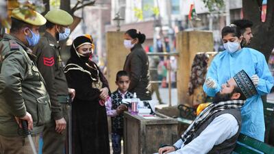 The third wave of Covid, which peaked in January, has now ebbed with below 100 daily cases since February 24 in Jammu and Kashmir. As many as 54 patients recovered, prompting the active cases to drop to 357. (PTI File Photo/ Representational image)