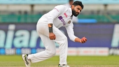 India's Ravindra Jadeja in action during the Mohali Test. (AP) India's Ravindra Jadeja in action during the Mohali Test. (AP)