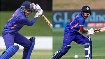Sneh Rana and Pooja Vastrakar (Twitter/@cricketworldcup) Sneh Rana and Pooja Vastrakar (Twitter/@cricketworldcup)