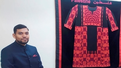 File photo of Mukul Arya, &nbsp;India's representative in Palestine.&nbsp; (PTI)