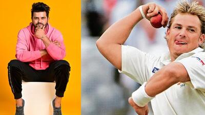 Cricketer Suresh Raina remembers legendary spinner Shane Warne. Cricketer Suresh Raina remembers legendary spinner Shane Warne.