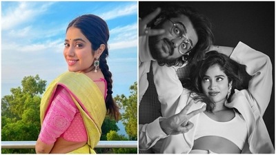 Janhvi Kapoor got a birthday wish from older brother Arjun Kapoor. Janhvi Kapoor got a birthday wish from older brother Arjun Kapoor.