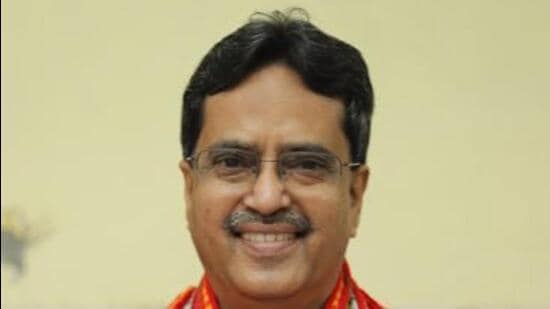 Tripura BJP president Manik Saha has been retained as the president of the state BJP committee (Twitter/DrManikSaha2)