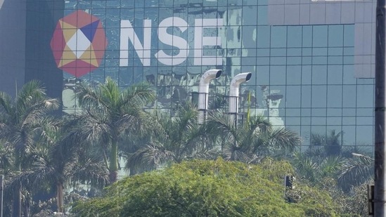 The National Stock Exchange of India building at BKC in Mumbai. (PTI Photo)