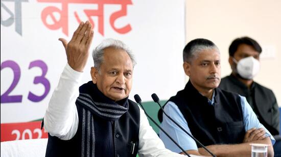 Rajasthan chief minister Ashok Gehlot suggested that the Centre should change the rules of the Medical Council of India so that both government and private sectors can open more medical colleges in the country. (ANI)