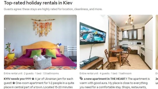 People are booking Airbnb space in Ukraine though they have no travel plans.