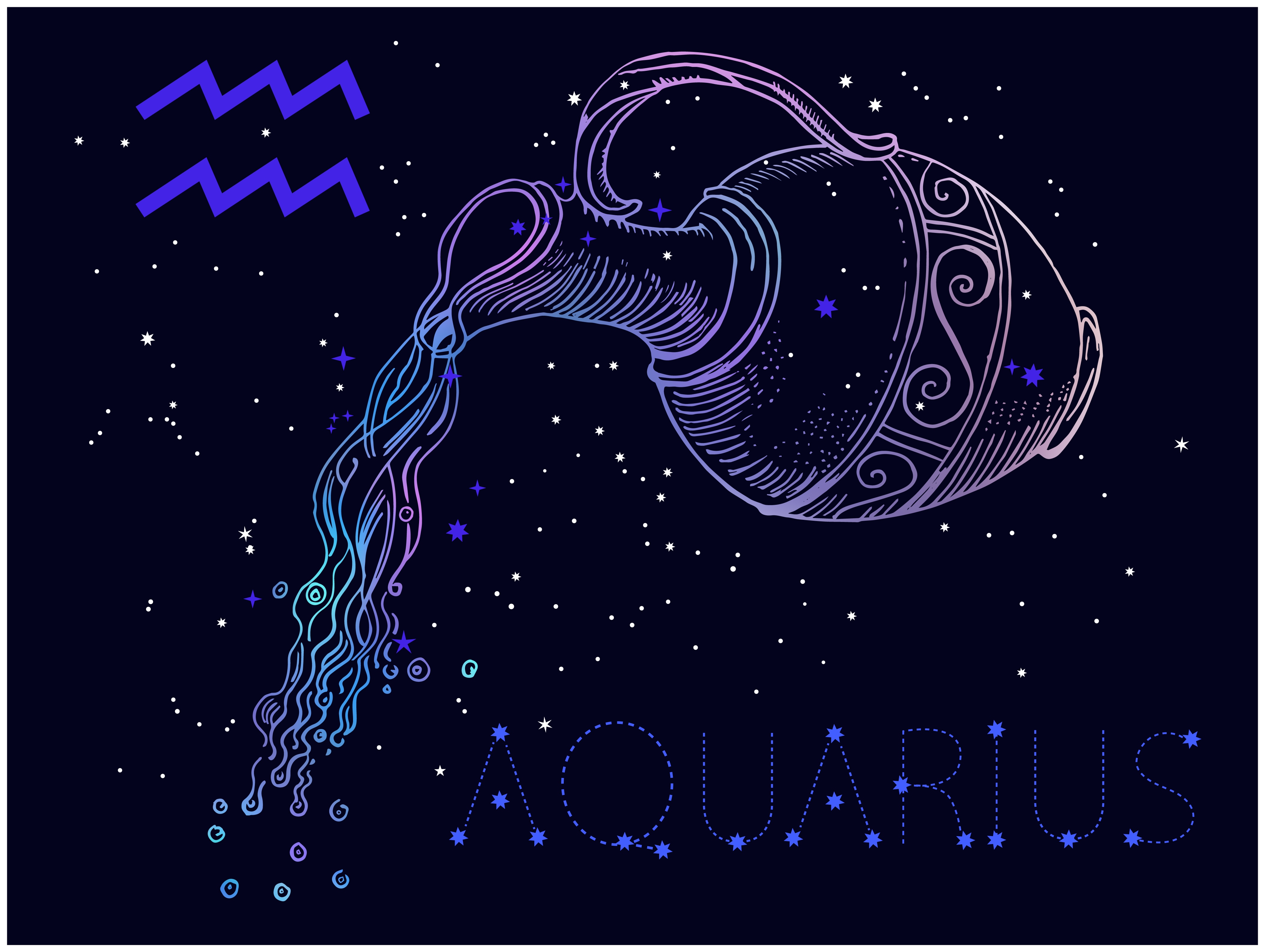 Zodiac signs aquarius daily horoscope 60 photos - Astrologytoyou.com