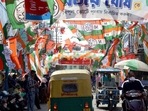 The BJP could not win even one municipality despite being the TMC’s principal adversary since the 2019 Lok Sabha polls. (ANI) The BJP could not win even one municipality despite being the TMC’s principal adversary since the 2019 Lok Sabha polls. (ANI)