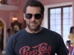 Salman Khan ran into his younger self in new video. Salman Khan ran into his younger self in new video.