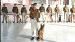 For the first time, a number of women constables, who have recently completed their basic training, have volunteered for ITBP’s animal transport (AT) cadre. Himachal Pradesh Police constable Priya Thakur with her dog ‘Softy’ at the ITBP’s Bhanu centre, near Chandigarh. She is the first woman cop from Himachal to become a K9 handler. (Photo: ITBP) For the first time, a number of women constables, who have recently completed their basic training, have volunteered for ITBP’s animal transport (AT) cadre. Himachal Pradesh Police constable Priya Thakur with her dog ‘Softy’ at the ITBP’s Bhanu centre, near Chandigarh. She is the first woman cop from Himachal to become a K9 handler. (Photo: ITBP)