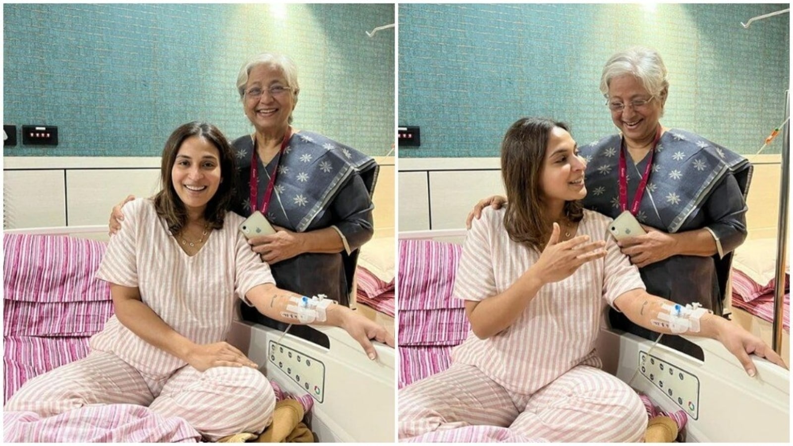 Aishwaryaa Rajnikanth is ‘back again in the hospital’, shares pics