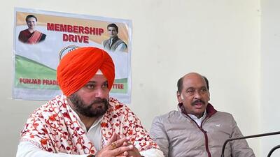 The decision was taken during a meeting chaired by Punjab Congress president Navjot Singh Sidhu on Monday. (Twitter)