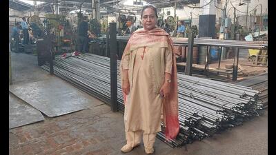 It was not a charge that Bhupinder Kaur took lightly as KW Engineer Works had been established by her father and father-in-law in 1956, and is their legacy. (HT Photo) It was not a charge that Bhupinder Kaur took lightly as KW Engineer Works had been established by her father and father-in-law in 1956, and is their legacy. (HT Photo)