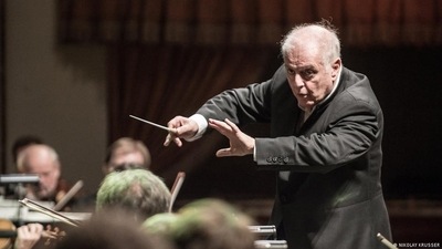 Conductor Daniel Barenboim headlined a day of cultural solidarity with Ukraine (NIKOLAY KRUSSER	)