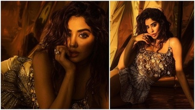 Janhvi Kapoor flaunted her tattoo dedicated to her mother Lt Sridevi. It reads, "I love you my labbu." (Instagram/@janhvikapoor) Janhvi Kapoor flaunted her tattoo dedicated to her mother Lt Sridevi. It reads, "I love you my labbu." (Instagram/@janhvikapoor)