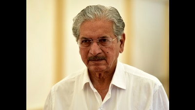 Replying to a calling attention motion in the legislative council, Desai said that the process between the notification of land acquisition and final compensation takes two to three years. (Kunal Patil/ Hindustan Times) Replying to a calling attention motion in the legislative council, Desai said that the process between the notification of land acquisition and final compensation takes two to three years. (Kunal Patil/ Hindustan Times)