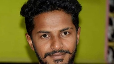 Harsha, a Bajarang Dal worker, was brutally murdered by at least six persons in Bharati Nagar locality of Shivamogga, about 300 km from Bengaluru. (ANI) (HT_PRINT) Harsha, a Bajarang Dal worker, was brutally murdered by at least six persons in Bharati Nagar locality of Shivamogga, about 300 km from Bengaluru. (ANI) (HT_PRINT)