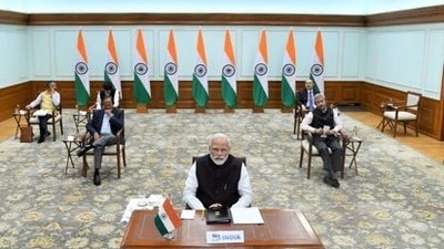 The Indian foreign policy options remain constrained by its limited capacity to manufacture hardware from precision-guided ammunition to long endurance armed drones. The Indian foreign policy options remain constrained by its limited capacity to manufacture hardware from precision-guided ammunition to long endurance armed drones.