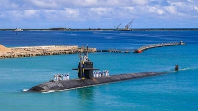 Australia is set to build eight nuclear submarines and deploy them in the later half of next decade (AP file) Australia is set to build eight nuclear submarines and deploy them in the later half of next decade (AP file)