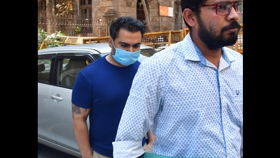 The actor was arrested by the ED on February 14, 2021. (Bhushan Koyande/ Hindustan Times) The actor was arrested by the ED on February 14, 2021. (Bhushan Koyande/ Hindustan Times)