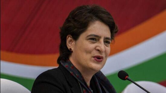 Congress general secretary Priyanka Gandhi Vadra focused on women’s issues during the 2022 Uttar Pradesh assembly polls. (FILE PHOTO)