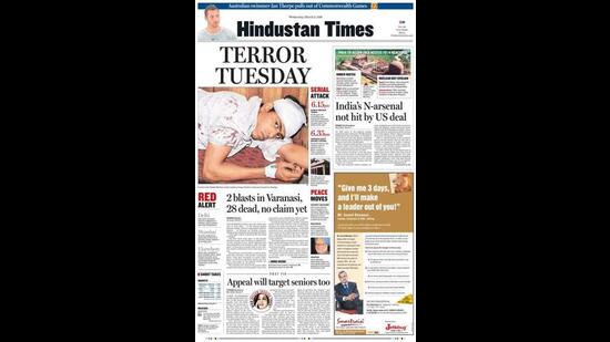 HT This Day: March 08 2006 -- 2 blasts in Varanasi, 28 dead, no claim yet HT This Day: March 08 2006 -- 2 blasts in Varanasi, 28 dead, no claim yet