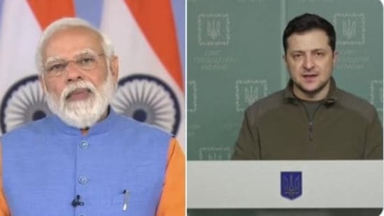 PM Modi had spoke to Ukrainian President Volodymyr Zelensky on Monday