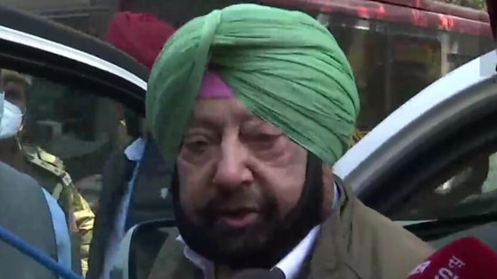 Former Punjab CM Captain Amarinder Singh (ANI)