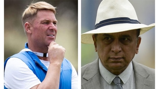 Sunil Gavaskar deeply remorseful about making controversial statement on Shane Warne:‘I shouldn’t have answered, wasn't the right time' (HT COLLAGE)