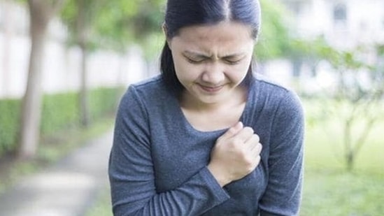 Shortness of breath: If you feel short of breath or find it difficult to catch your breath, iron deficiency may be the culprit. This is because iron is essential for the production of hemoglobin, which carries oxygen to the body's tissues and organs. If your body doesn't have enough iron, it can't produce enough hemoglobin, which can result in shortness of breath.(Shutterstock)